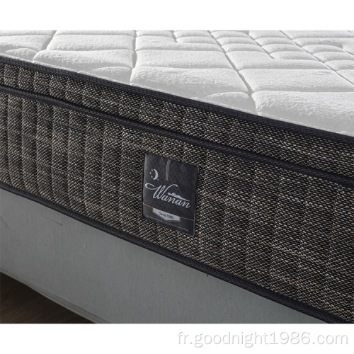 Matelas à ressorts ensachés compressés